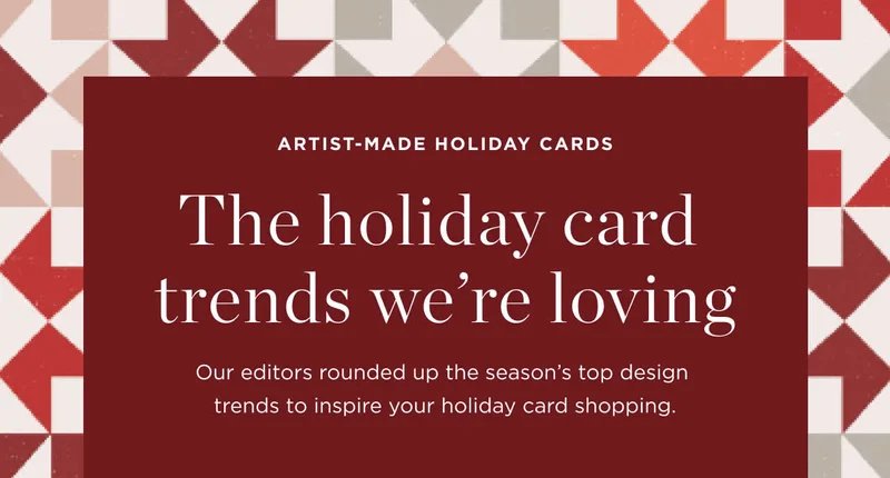 The Holiday Card Trends We're Loving