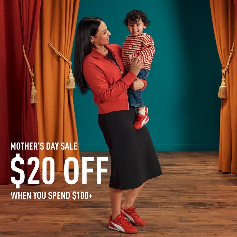 MOTHER'S DAY SALE | $20 OFF WHEN YOU SPEND $100+