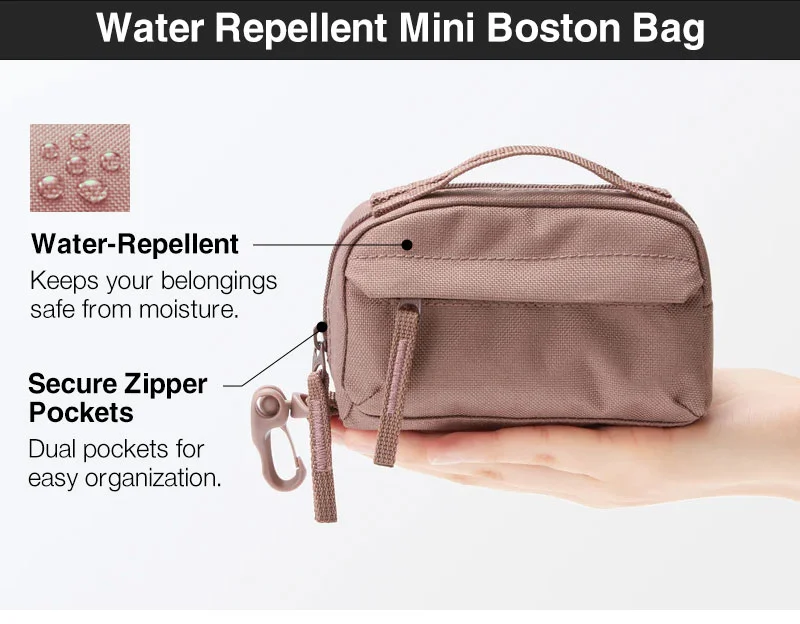 Shop Water Repellent Mini Boston Bag