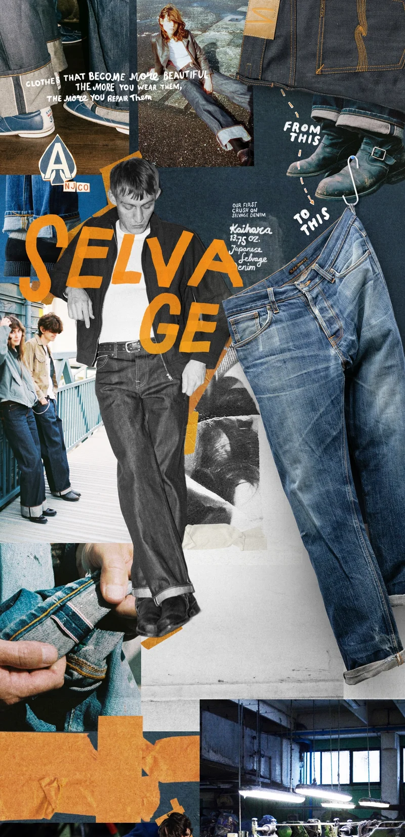 Selvedge Denim & Jeans