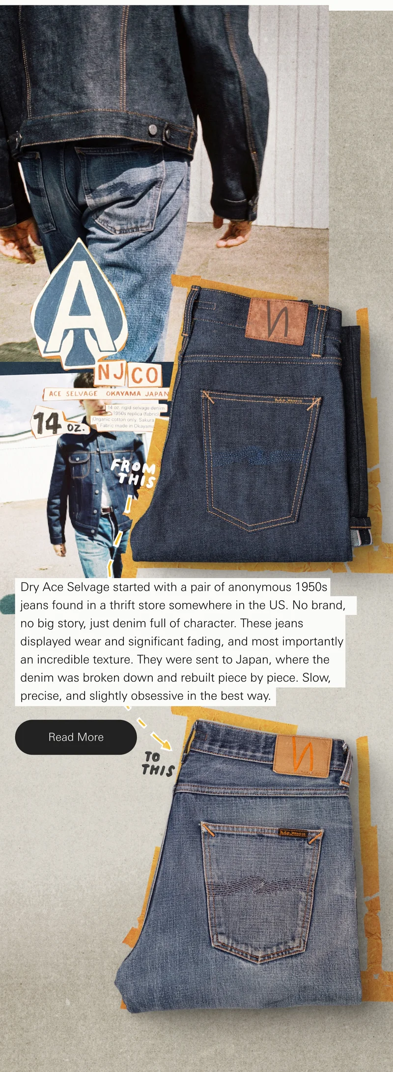 Dry Ace Selvage Read more
