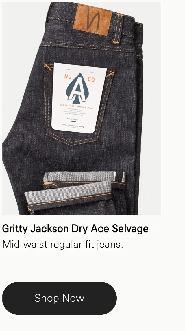 Gritty Jackson Dry Ace Selvage