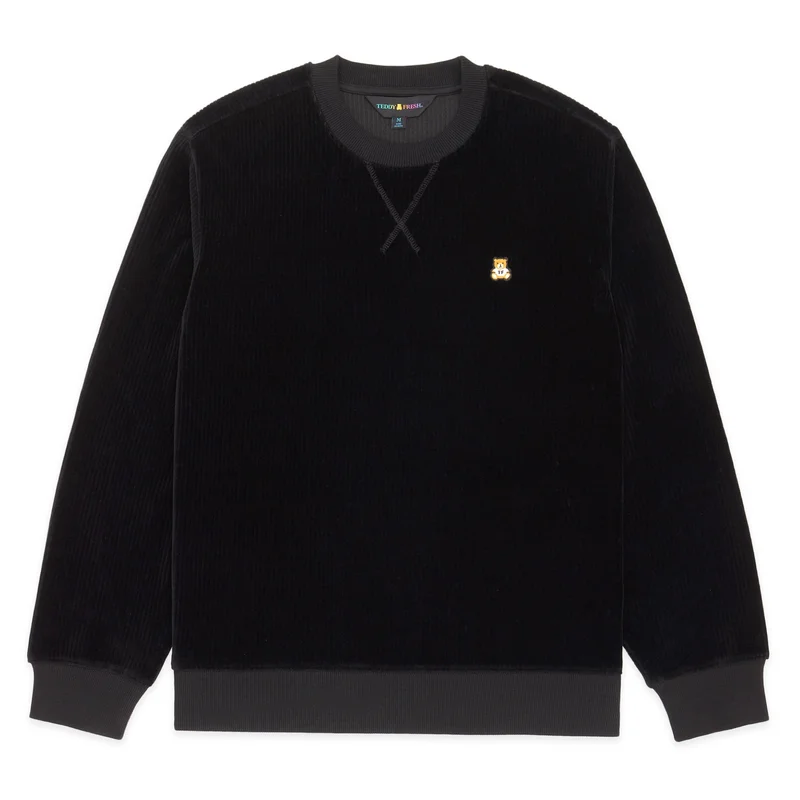 Image of Velour Rib Crewneck
