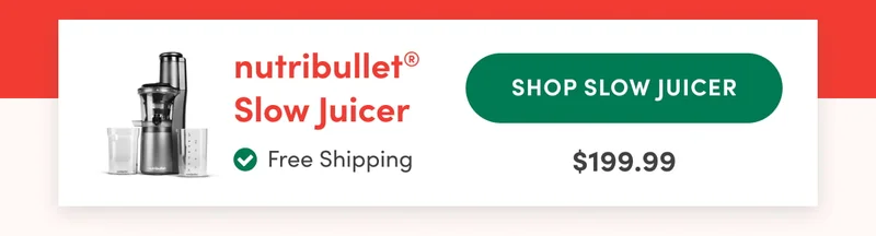 Image of the  nutribullet® Slow Juicer
