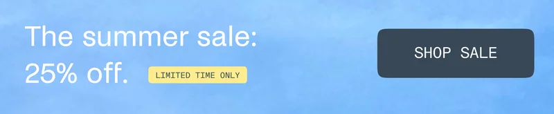 Shop The Summer Sale
