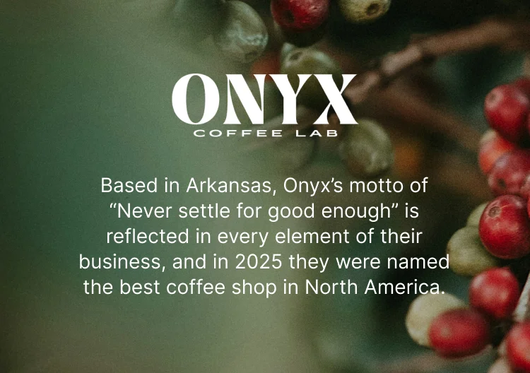 Onyx Coffee lab named best coffee shop in North America in 2025