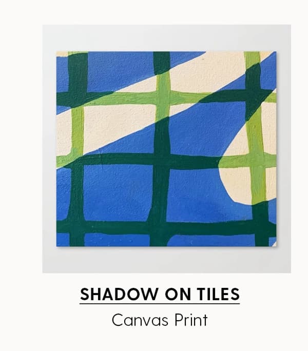 shawdow on tiles