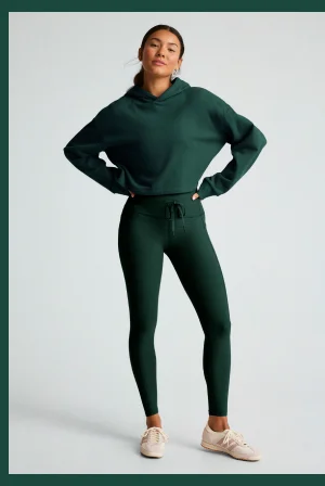 Happiness Cropped Hoodie