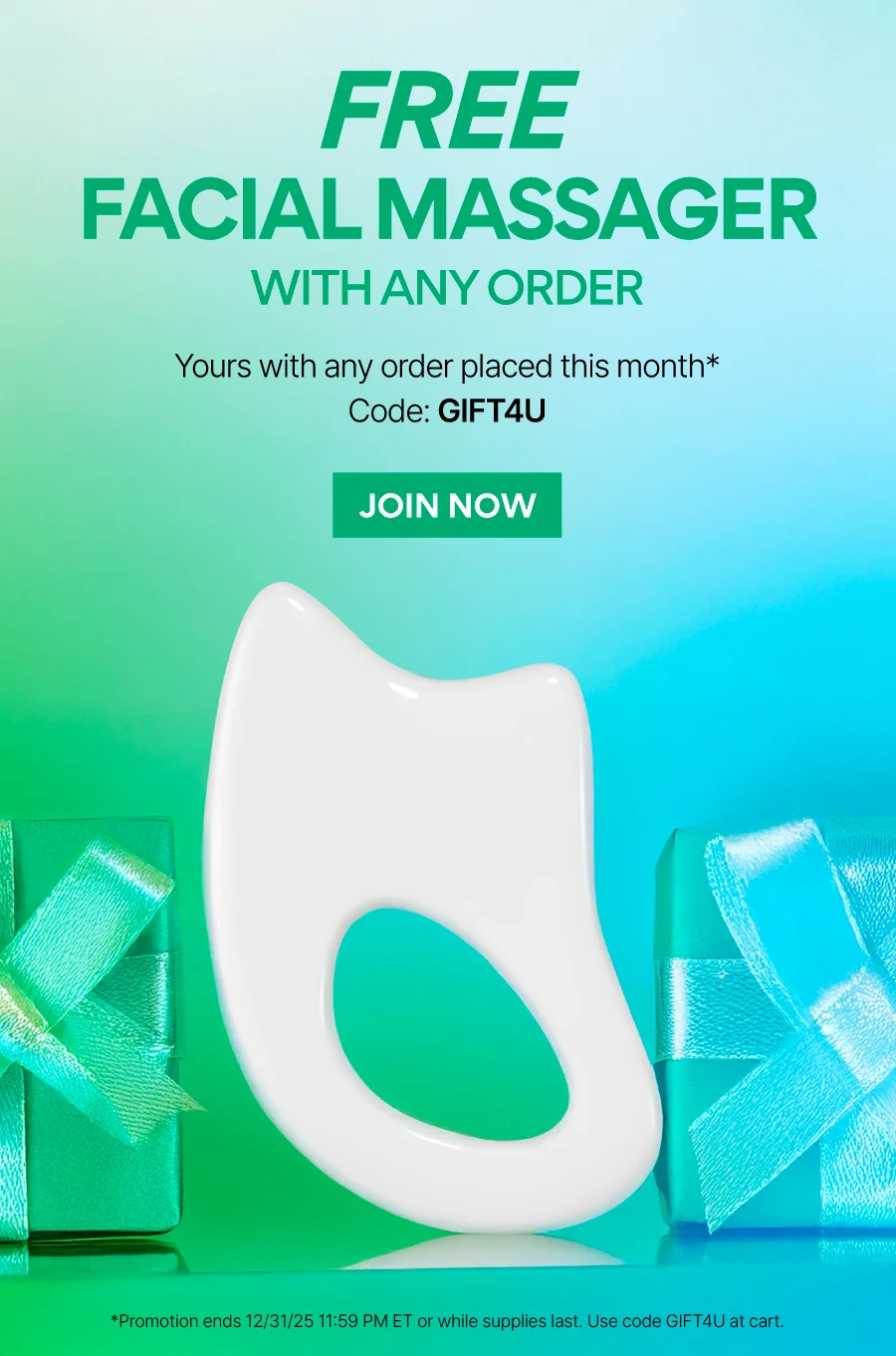 FREE FACIAL MASSAGER