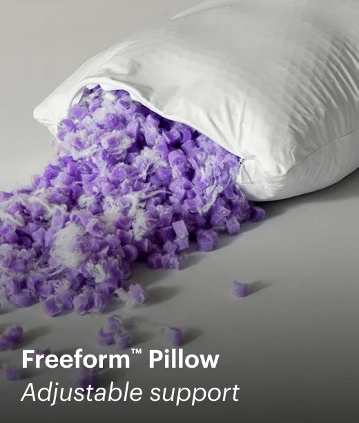 Freeform™ Pillow Adjustable support