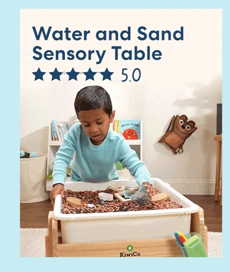 Water and Sand Sensory Table