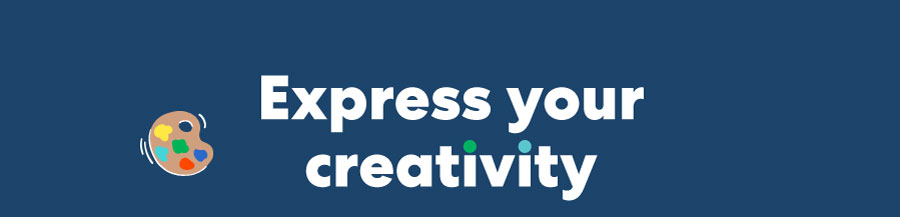 Express your creativity