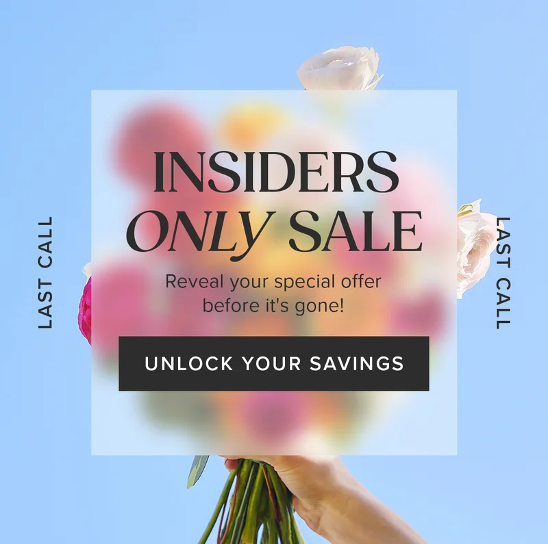 LAST CALL: Insiders Only Sale! Click to reveal your exclusive offer. UNLOCK YOUR SAVINGS