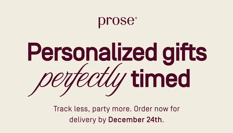 Prose | Personalized gifts perfectly timed