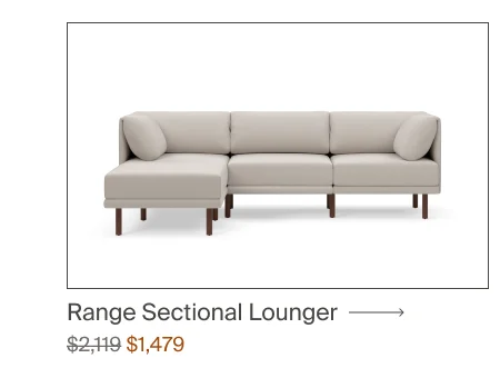 Range 4-Piece Sectional Lounger