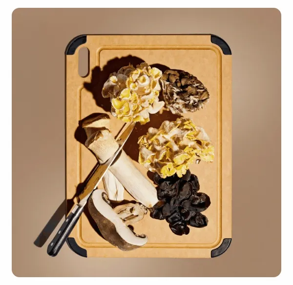 Now back in stock. Shop the Eco-Friendly Cutting Board.