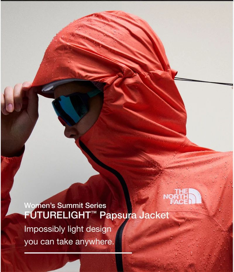 Women's Summit Series FUTURELIGHT™ Papsura Jacket. Impossibly light design you can take anywhere.