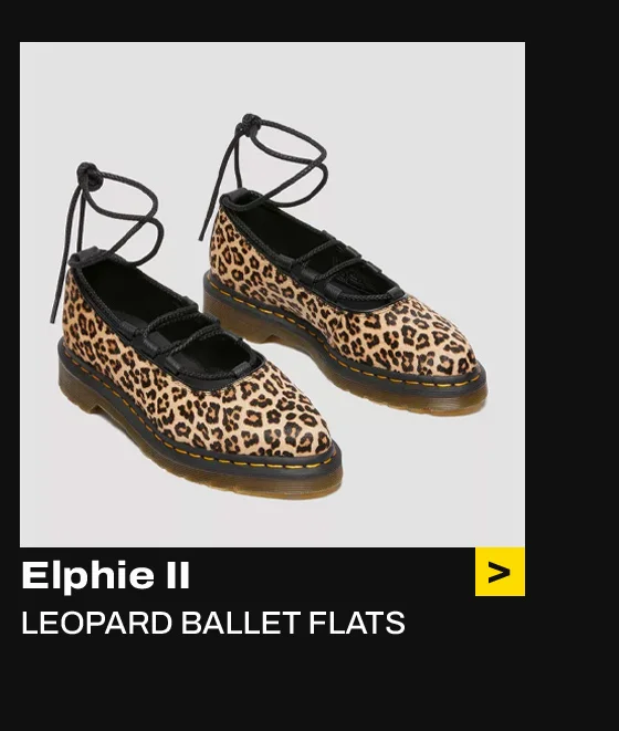 Elphie II leopard ballet flats