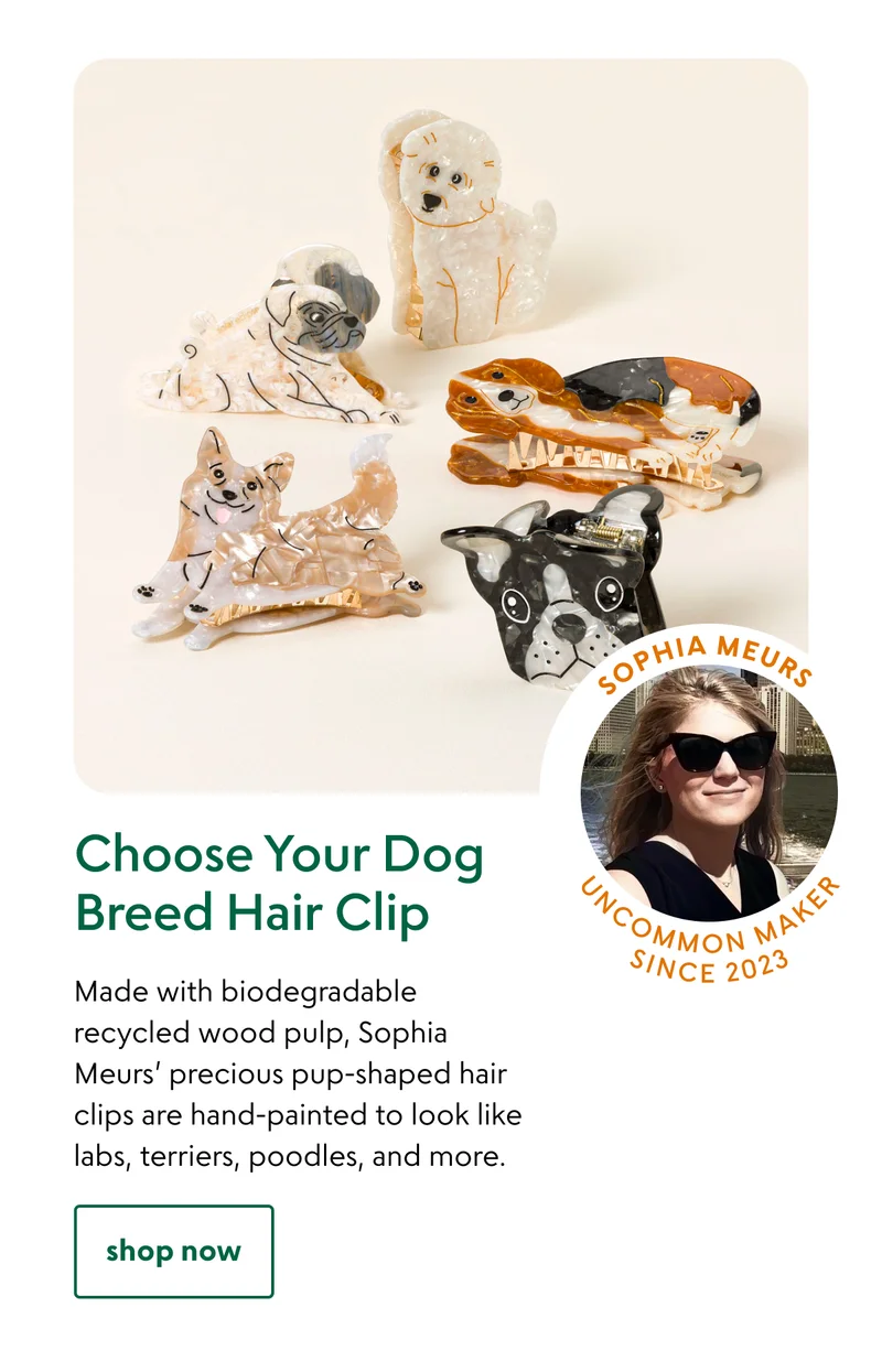 Choose Your Dog Breed Hair Clip