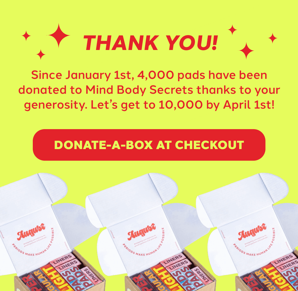 [DONATE-A-BOX AT CHECKOUT]