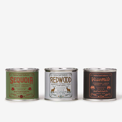 Parks of the Mountain West Candle Set