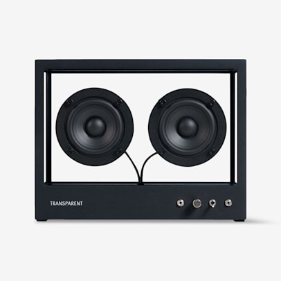 Small Transparent Glass Speaker
