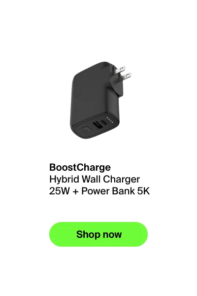 Save on the Hybrid Wall Charger 25W + Power Bank