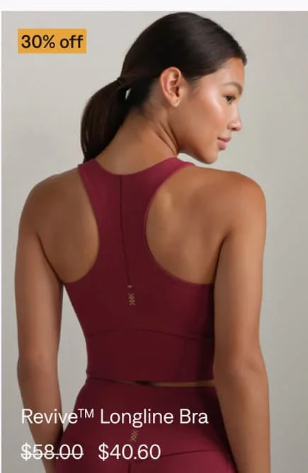 Revive™ Longline Bra