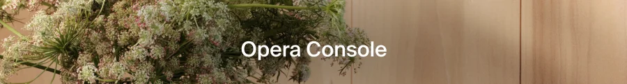 Opera Console