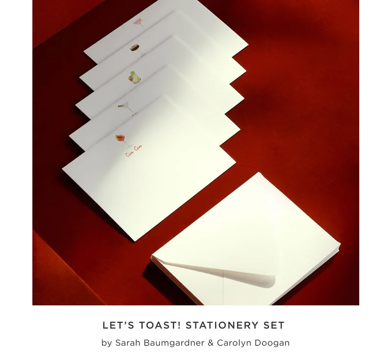 Let's Toast! Stationery Set