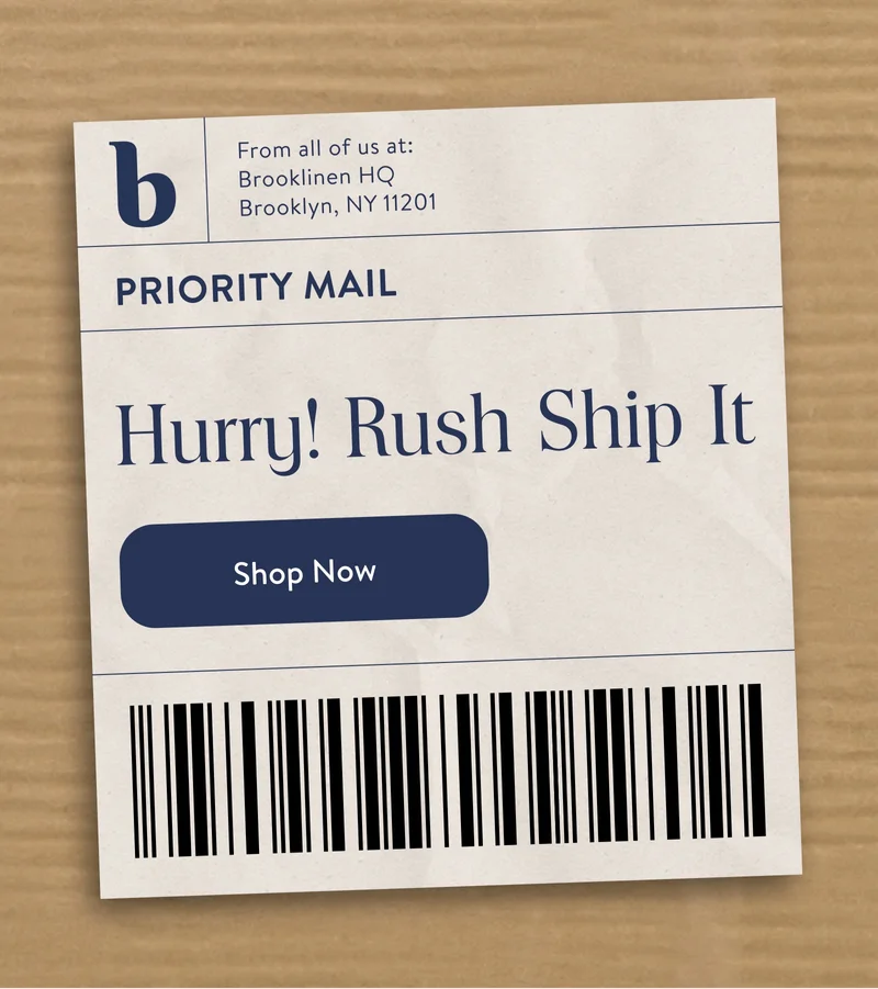 Hurry! Rush Ship It