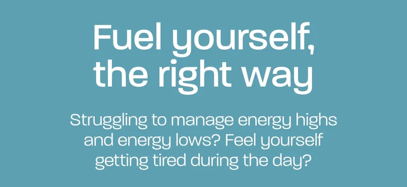 Fuel yourself the right way