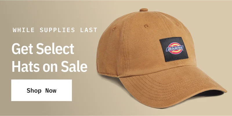 While supplies last. Get Select Hats on Sale. Shop Now.