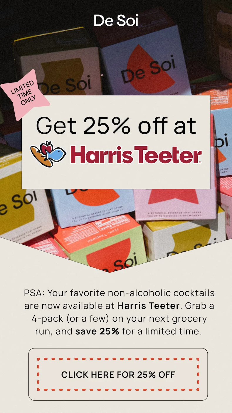 25% coupon at De Soi at Harris Teeter