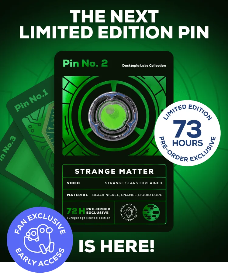 Strange Matter Limited Pin - Fan Exclusive Early Access