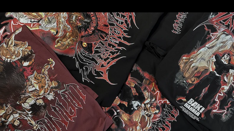 The Baki Hanma Collection Has Landed