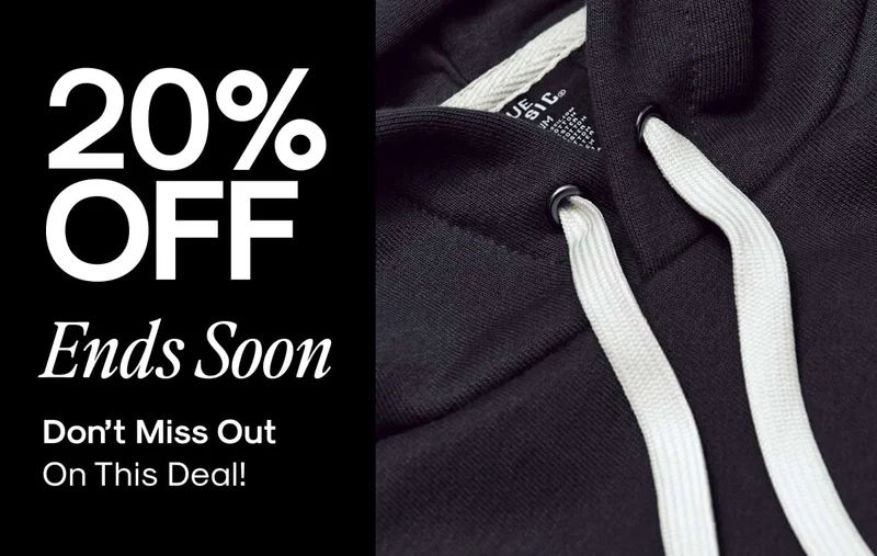 20% Off Ends Soon