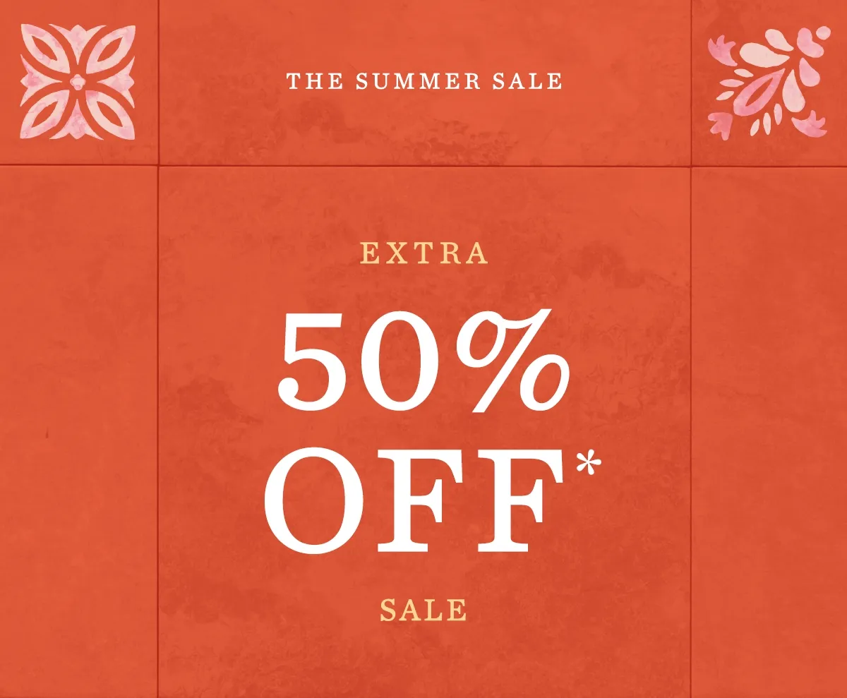the summer sale, extra 50% off sale