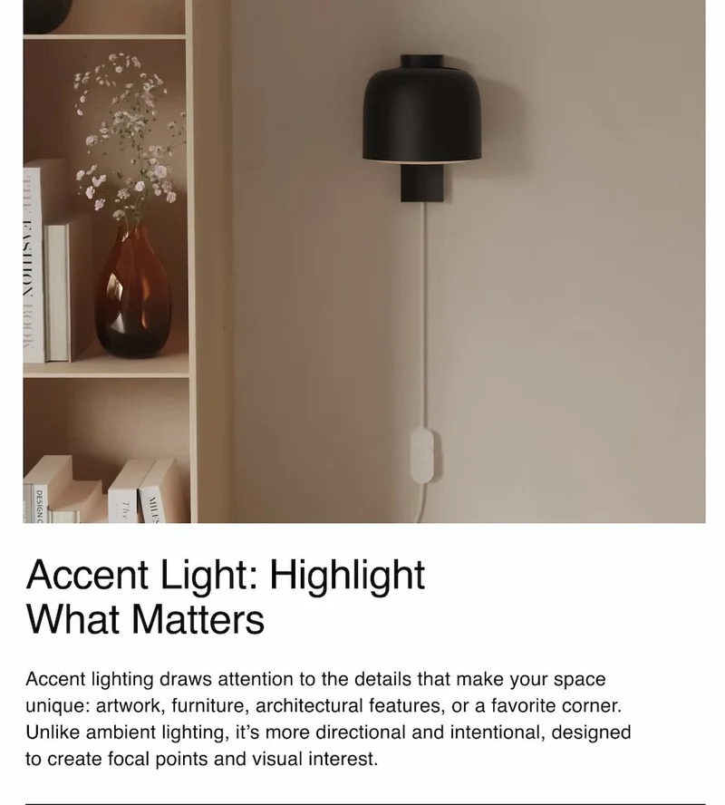 Accent Light: Highlight What Matters
