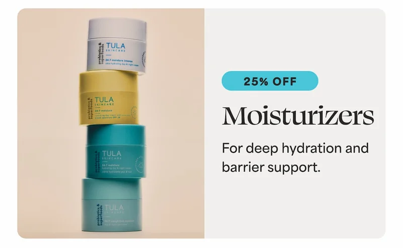 Moisturizers [25% OFF] For deep hydration and barrier support.