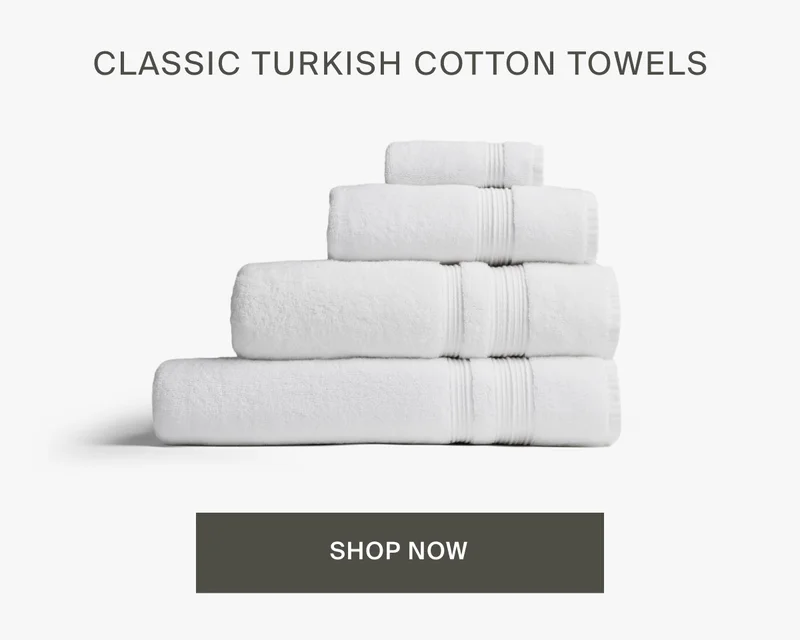 Classic Turkish Cotton Towels. Shop now.