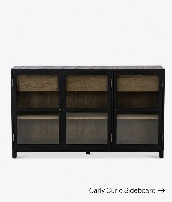 Shop Carly Curio Sideboard