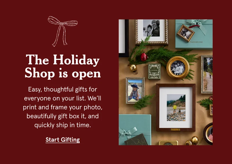 The Holiday Shop is open