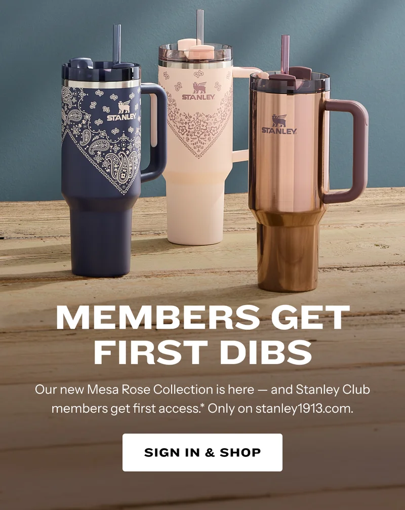 New Mesa Rose Collection - Stanley Club Members Get First Dibs | Sign In & Shop
