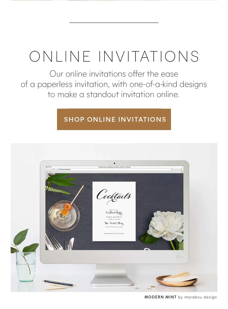 Shop Online Invitations
