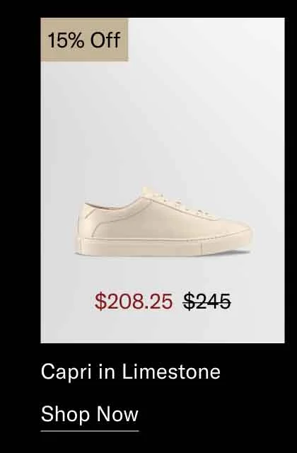 Capri in Limestone 15% off-Shop Now