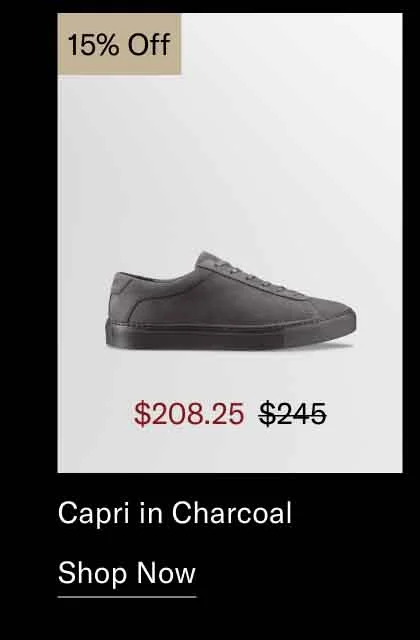 Capri in Charcoal 15% off-Shop Now