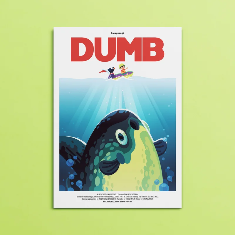 Image of Dumbest Animal Alive Poster