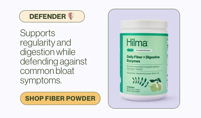 Defender. Supports regularity and digestion while defending against common bloat symptoms. Shop Fiber Powder.