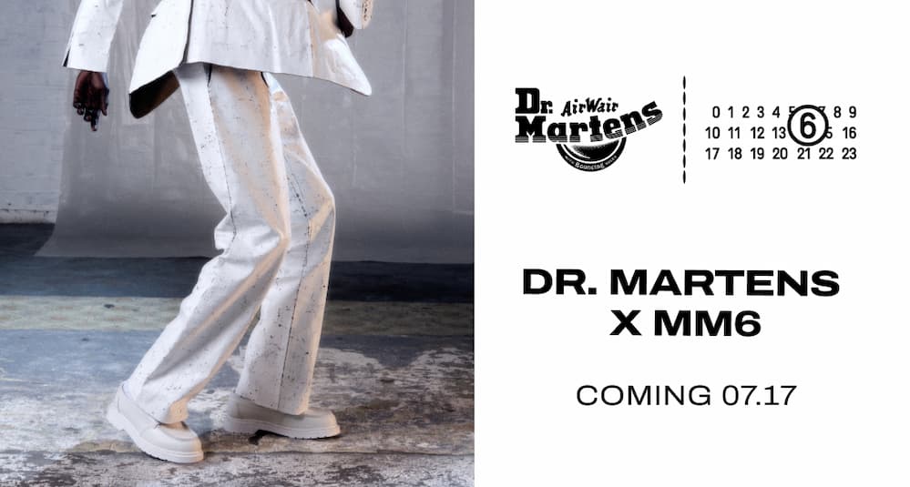 Dr. Martens x MM6 coming 7.17